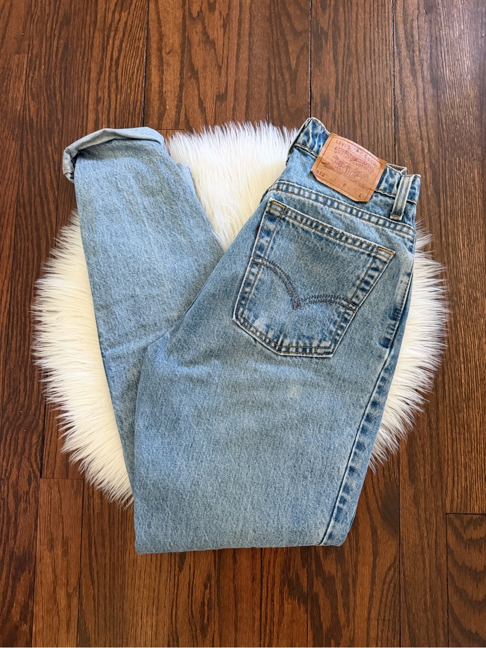 Levi’s 512 Light Blue High-Waist